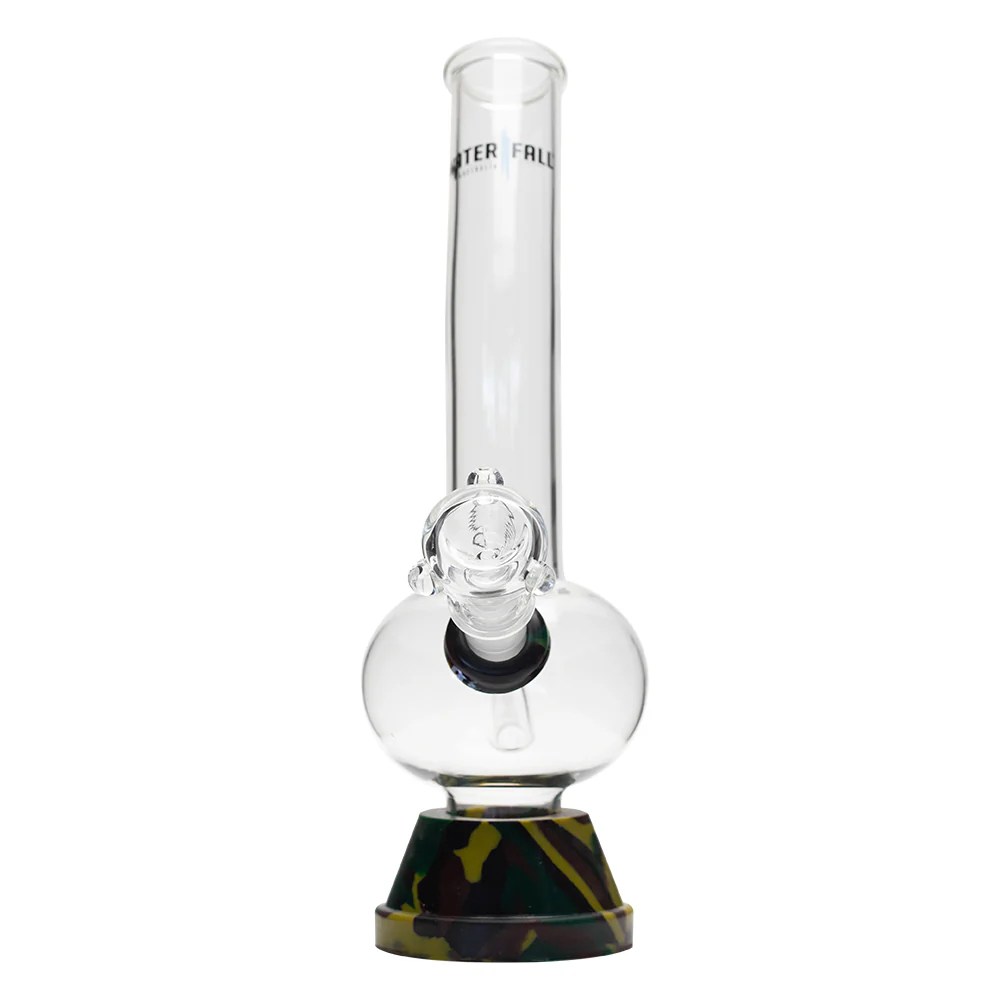 Waterfall Zap Squash Highbrid Series Glass Bong - Camo - Image 5