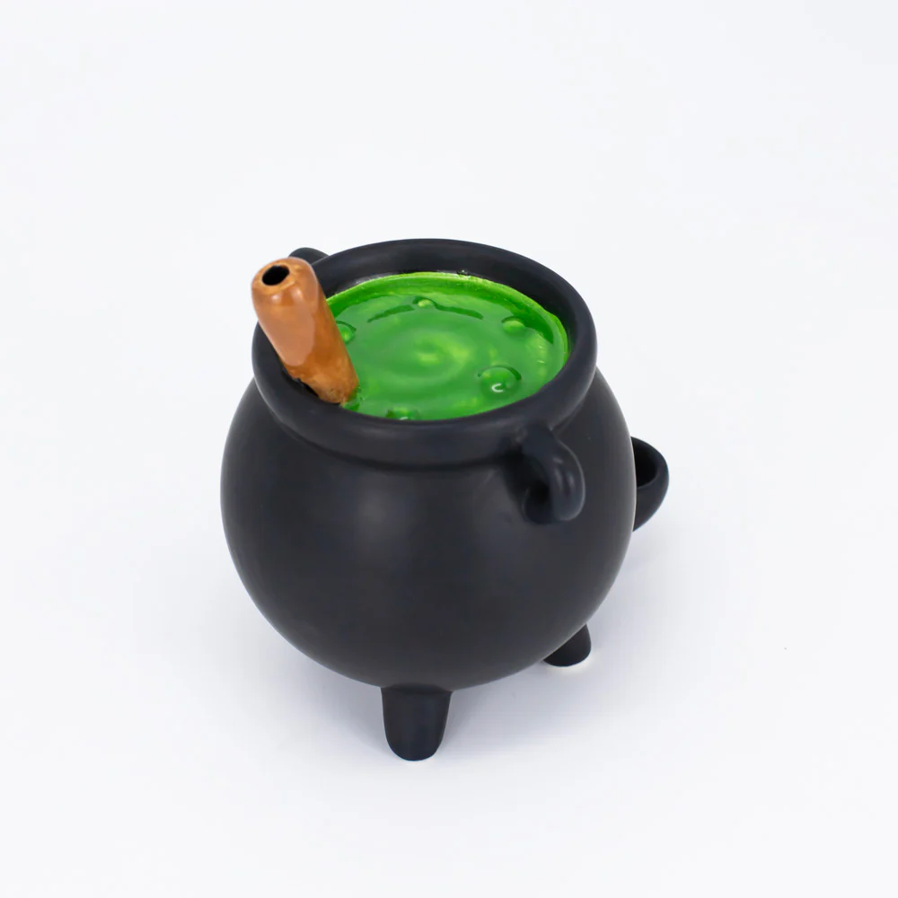Witches Brew Ceramic Dry Pipe - Image 5
