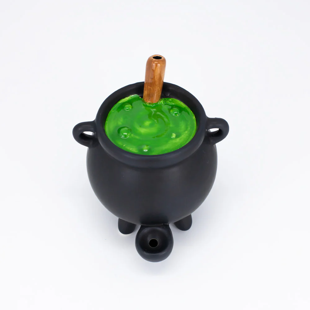 Witches Brew Ceramic Dry Pipe - Image 6